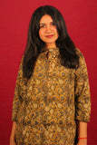 Olive Petal Mandarin Co-ord Set
