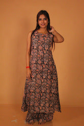 Midnight Bloom Angarakha Co Ord Set