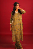 Ochre Floral Crochet Co-ord Set