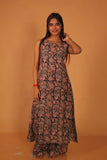 Midnight Bloom Angarakha Co Ord Set