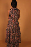 Midnight Bloom Angarakha Co Ord Set